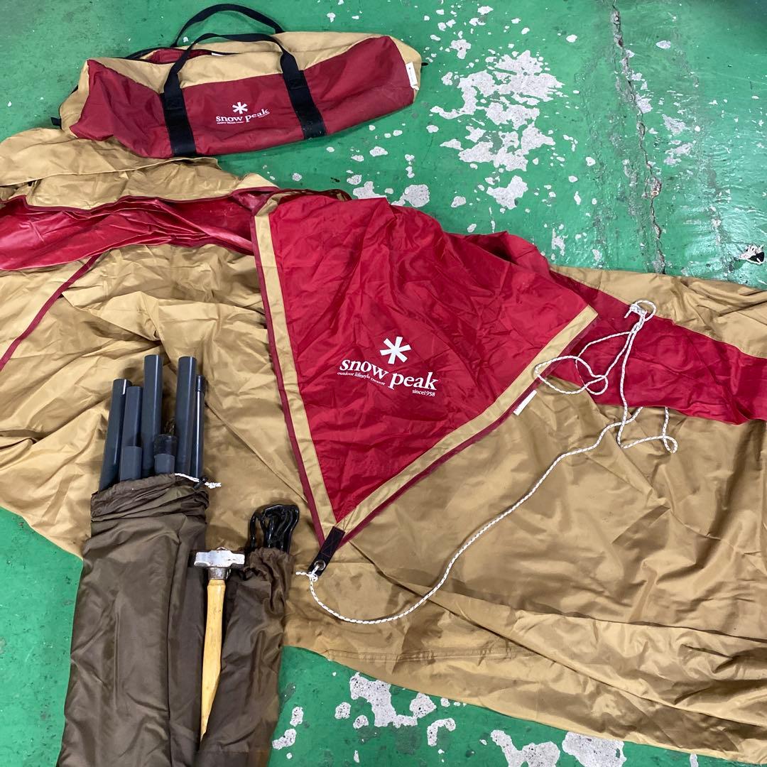 M149★ snou peak HDタープ　ヘキサ　L