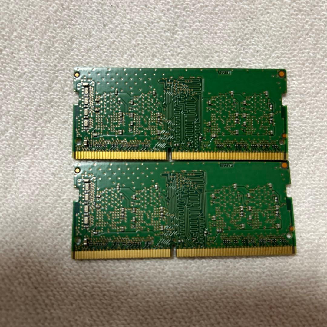 Micron ノートPC用 メモリ1Rx16PC4-3200AA8GBx2枚中古