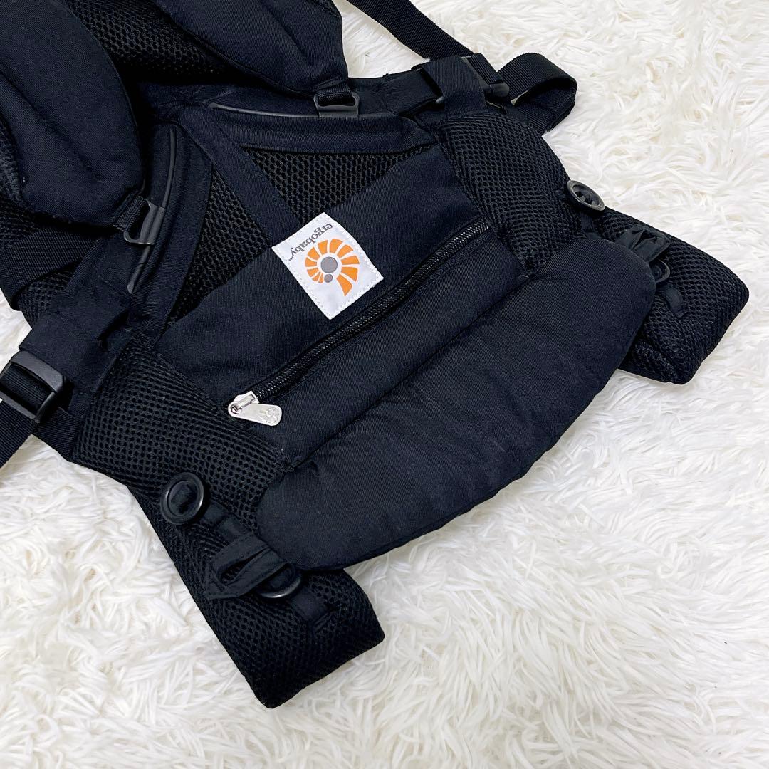 ergobaby エルゴベビー 抱っこ紐 オムニ360 クールエア 黒 美品