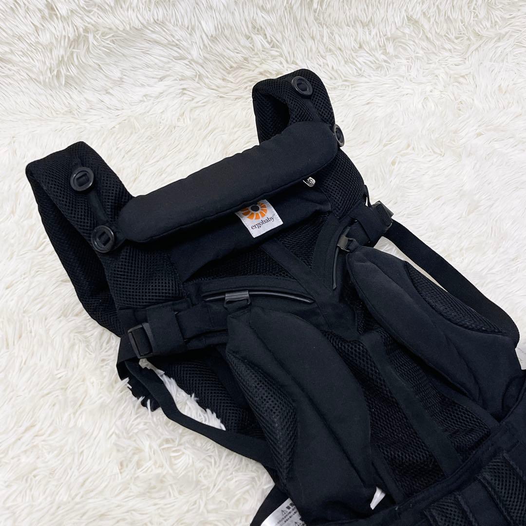 ergobaby エルゴベビー 抱っこ紐 オムニ360 クールエア 黒 美品