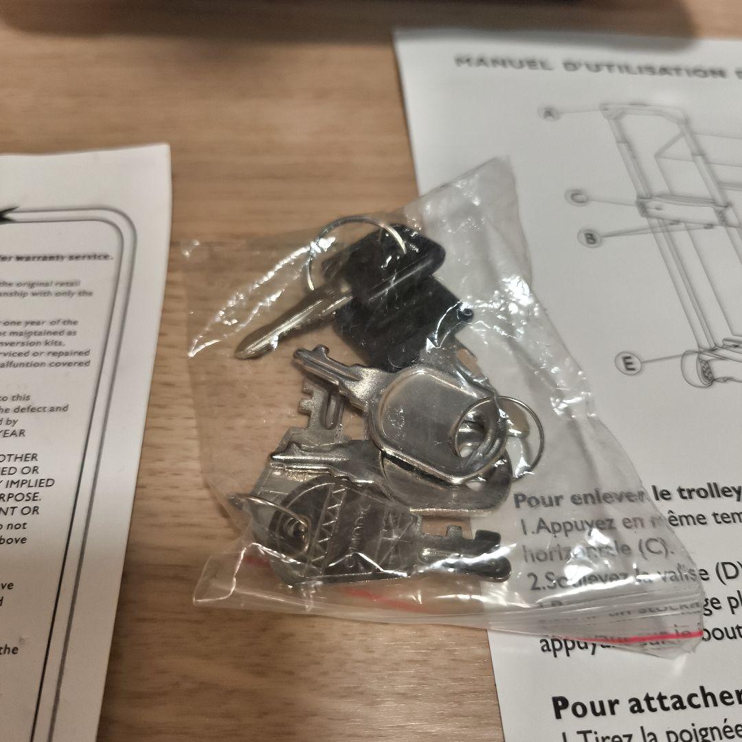 バンガード vanguard Luxor 87CT 鍵付きキャリーケース