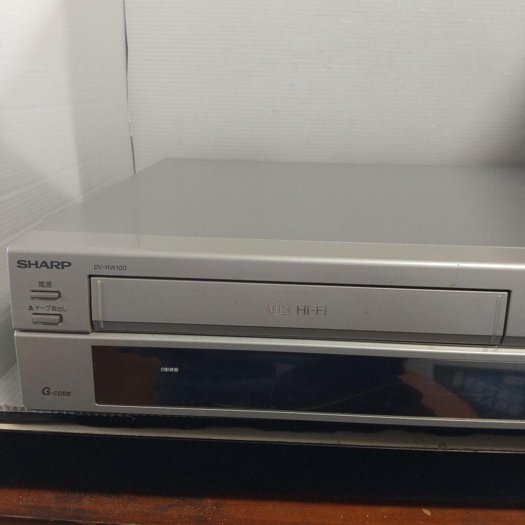 SHARP VTR一体型DVDビデオレコーダーDV-RW100