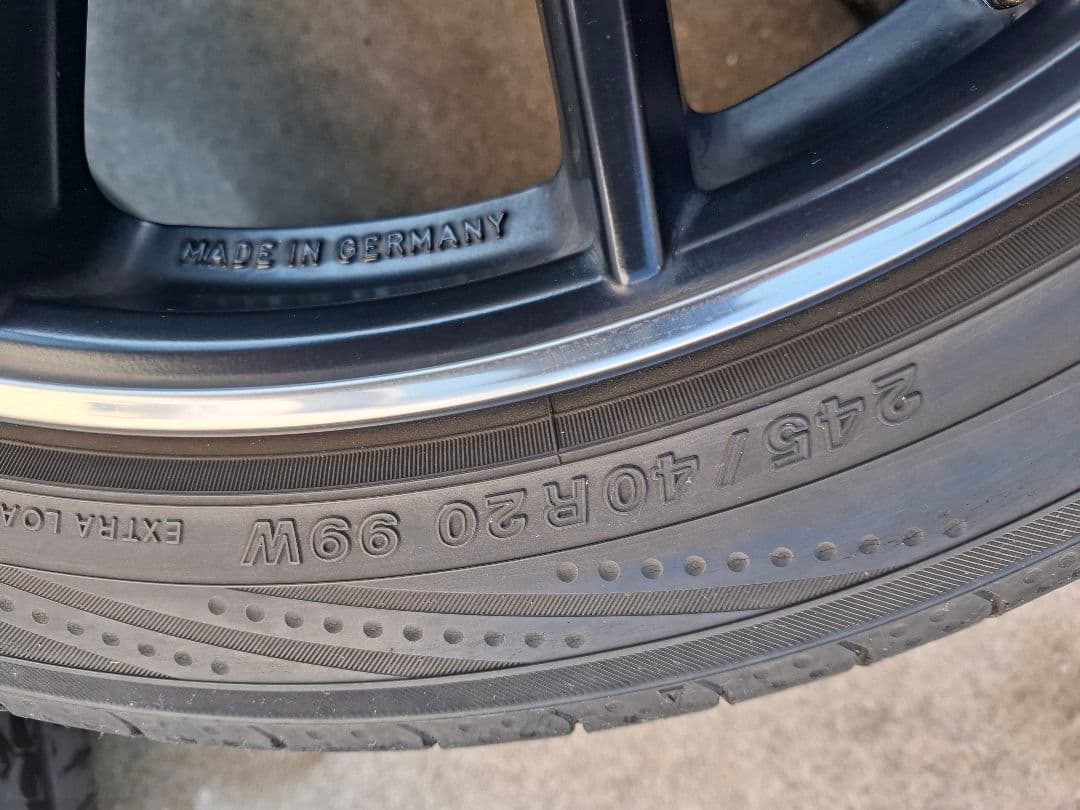 BBS GERMANY CI-R 20インチ ホイール・タイヤ　４本セット