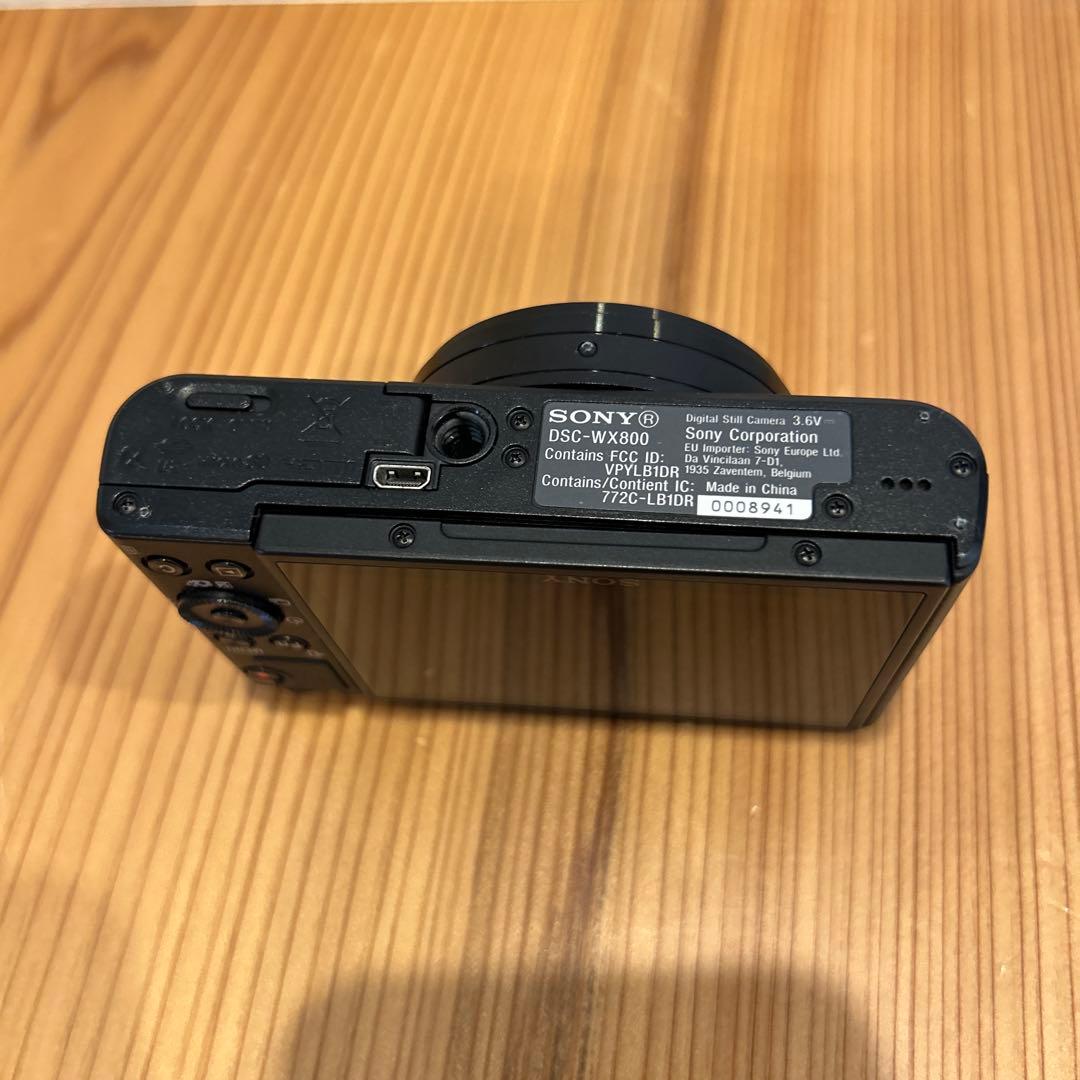 Sony 4K コンパクトデジタルカメラ　サイバーショット　DSC-WX800