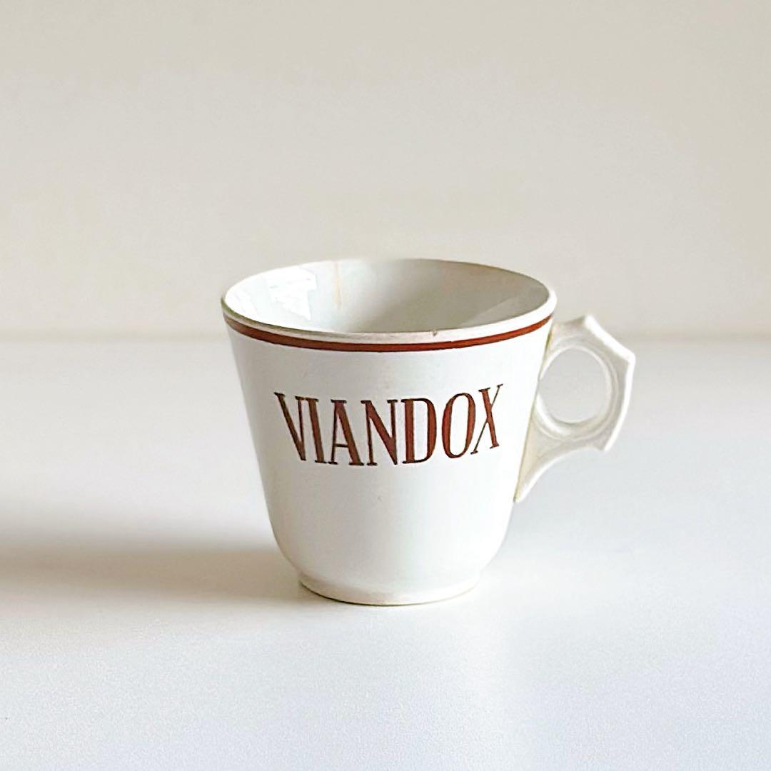 フランス アンティーク VIANDOX ヴィアンドクス マグカップ