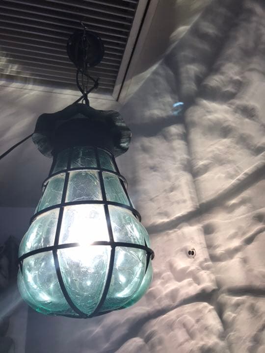 アンティーク 吊り下げランプ 照明 電気