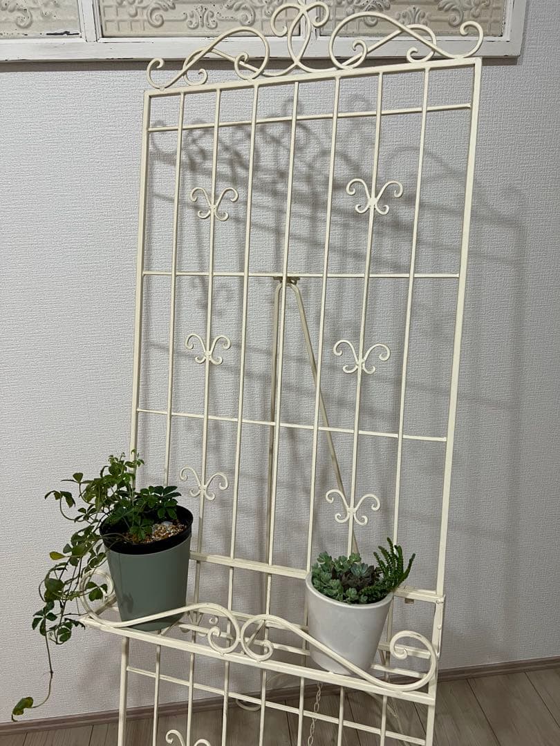 シャビー＊アイアン製ガーデンラック2wayタイプ＊引き渡し