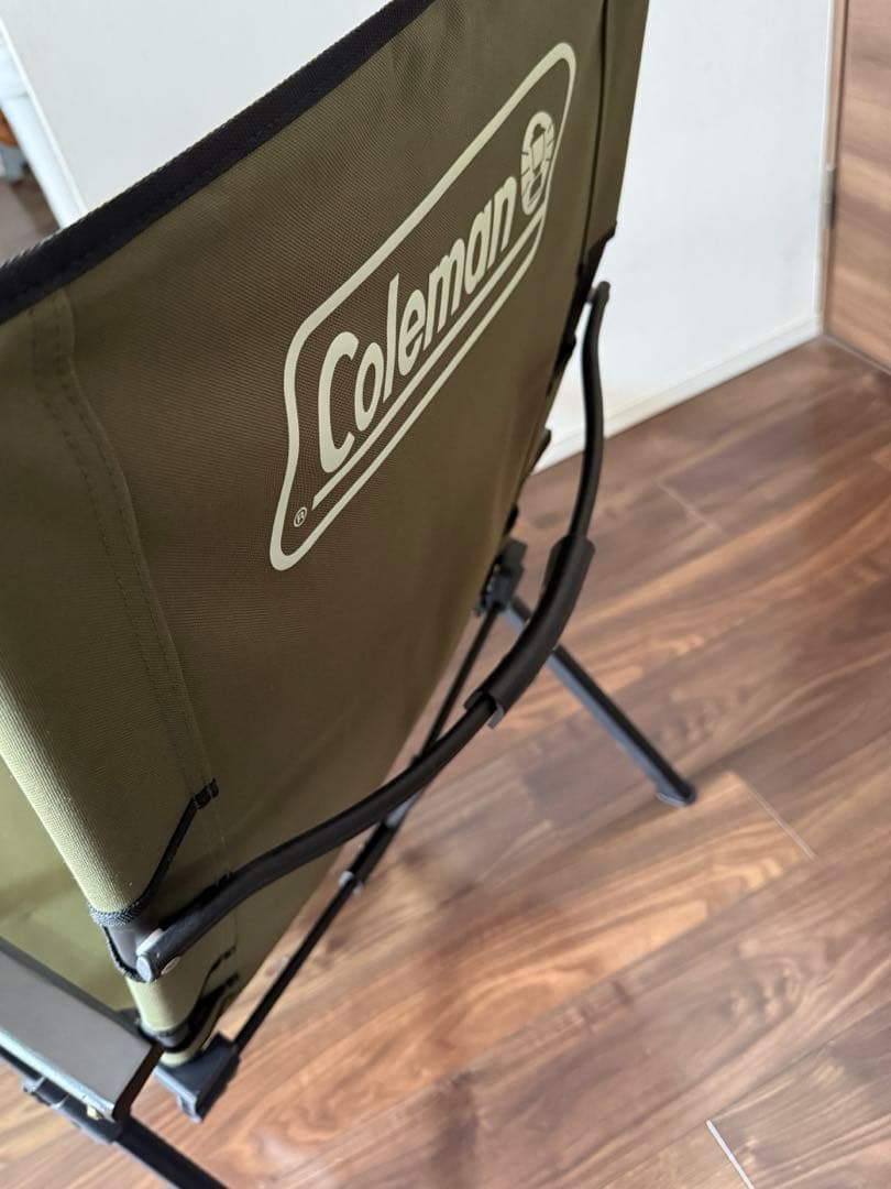 【美品】コールマン レイチェア オリーブ リクライニング
