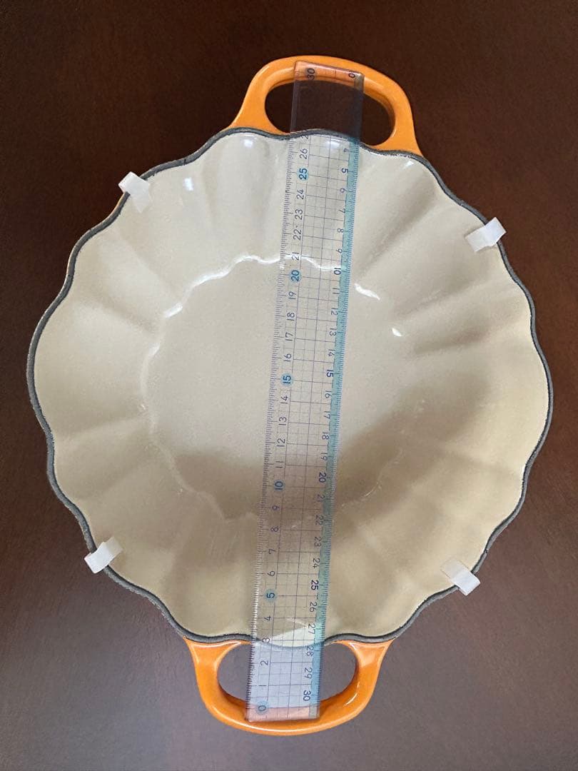 て*う様 【新品未使用】ルクルーゼ・パンプキン鍋・24㌢Le Creusetゴー