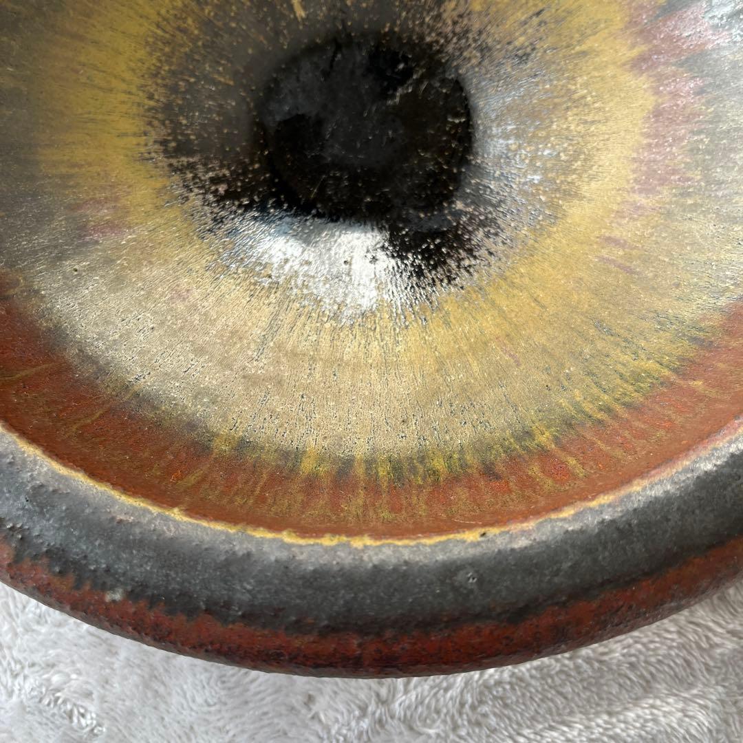 美品　高級　泉作　笠間焼　置き物　おもてなし　料理器　日本