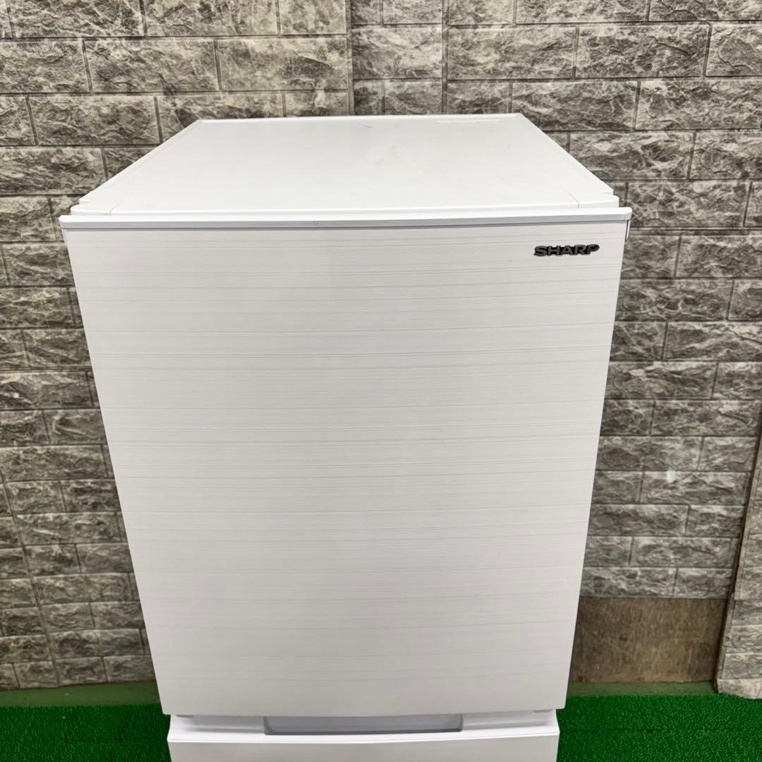 292 冷蔵庫　SHARP 200L弱　極美品　付け替えどっちもドア　小型　格安