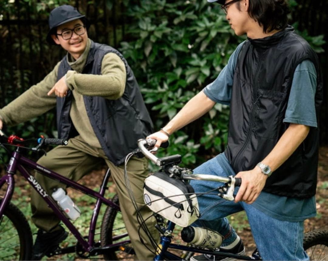 THE BLUE LUG pilgrim surf ベスト チャコール　L