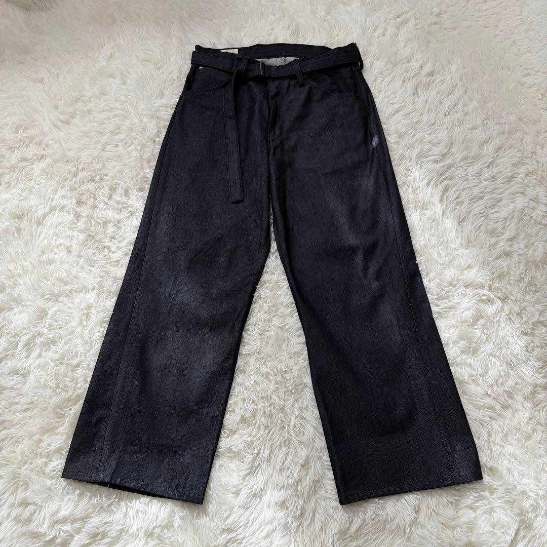 【極美品】 Levi's EDIFICE 別注バギー ワイドデニム W32