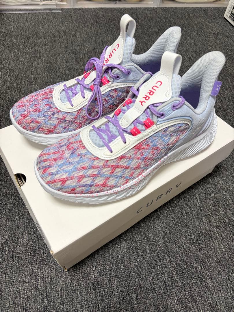 シューズ(男性用) Under Armour Curry Flow 9 26cm