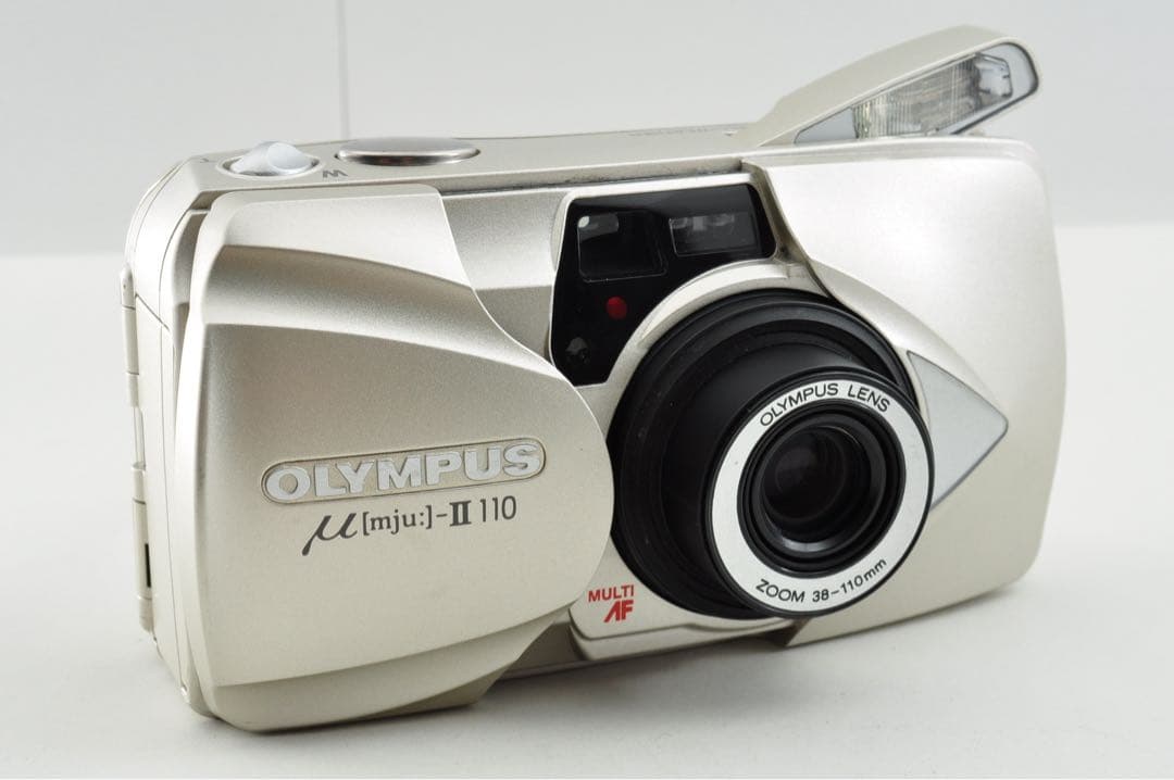 美品　OLYMPUS μ-ii mju 110 ミュー フィルムカメラ