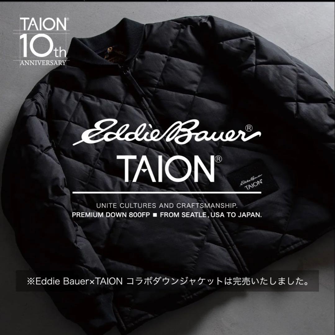 TAION Eddie Bauer スカイライナーダウン ブラック XXL
