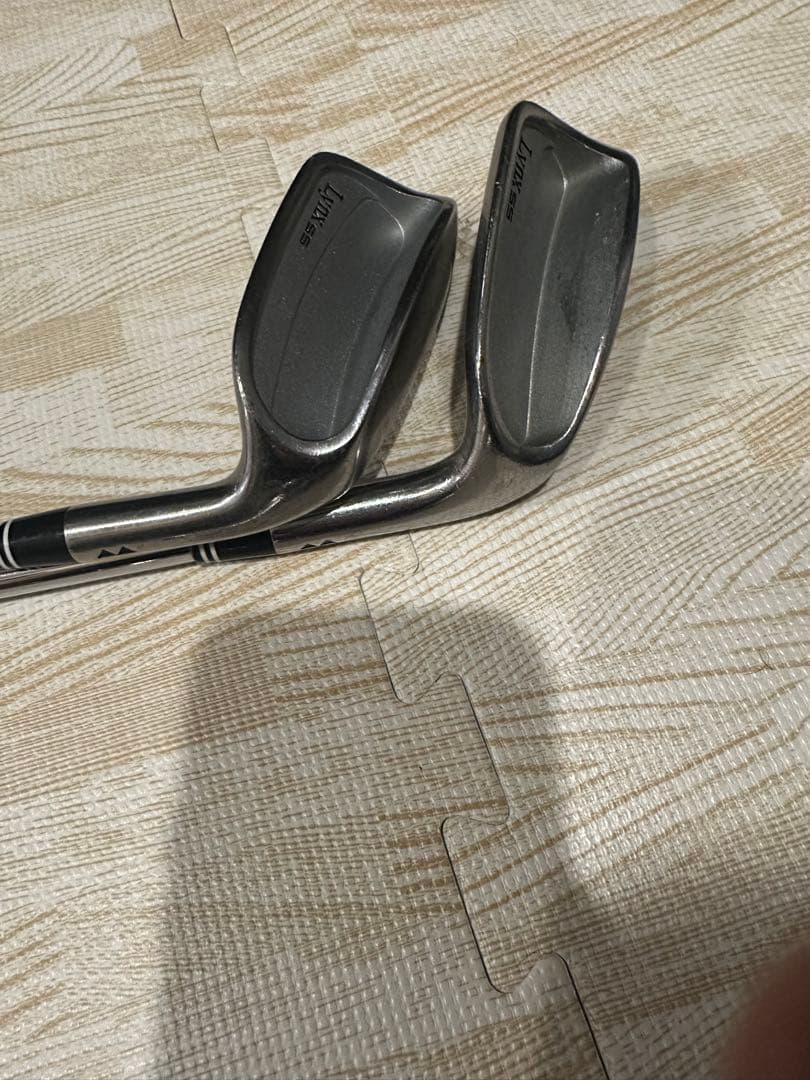 デニム風 ゴルフバッグ　キャリーバック　クラブフルセット付