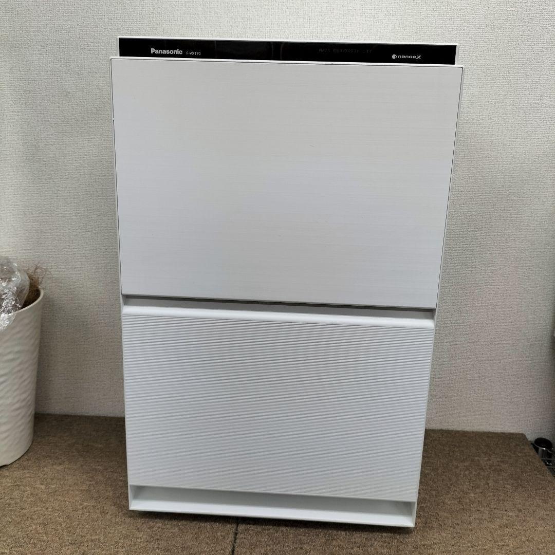 ナノイー F-VC70XV-W 風邪/花粉対策 加湿 空気清浄機 2505KD8