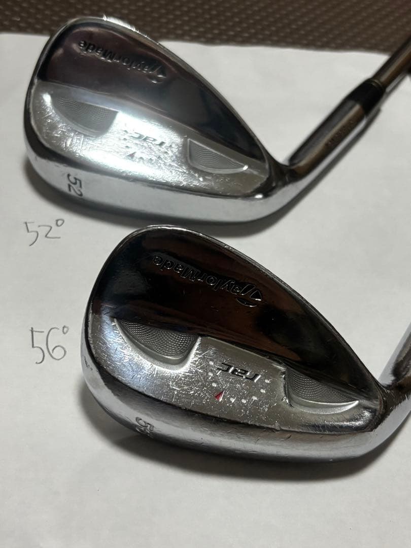 レフティ テーラーメイド racウェッジ(2002）　52・56・60度 3本