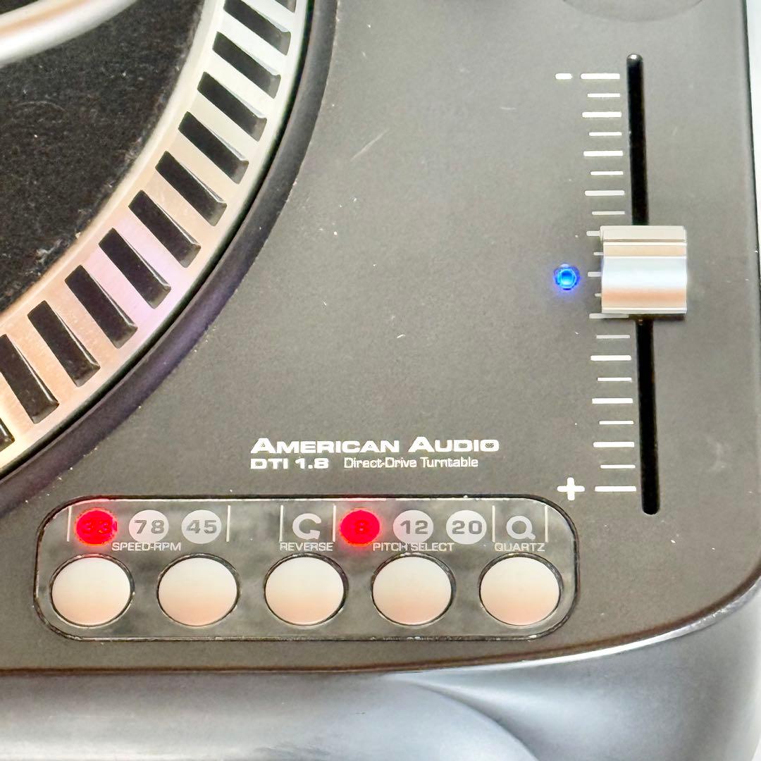 American Audio DTI 1.8 ダイレクトドライブターンテーブル
