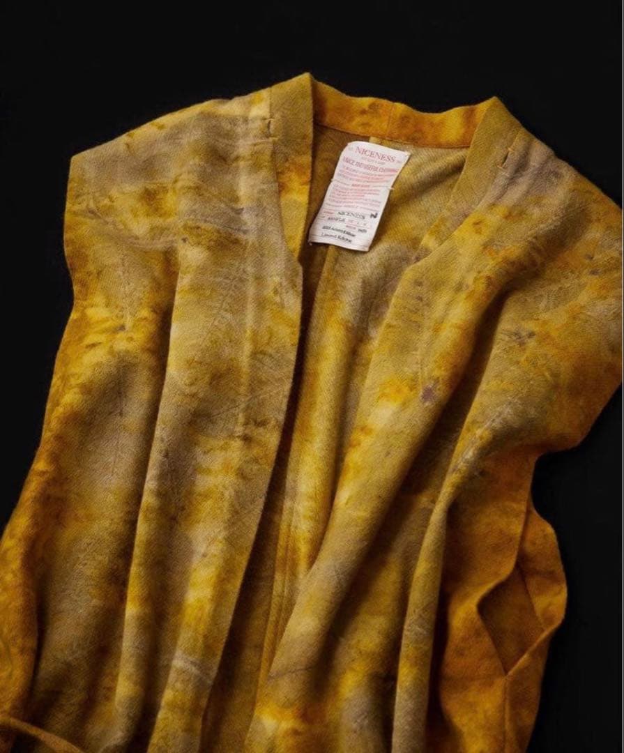 NICENESS DAMINI Leaf Ghost Vest 23aw 未使用