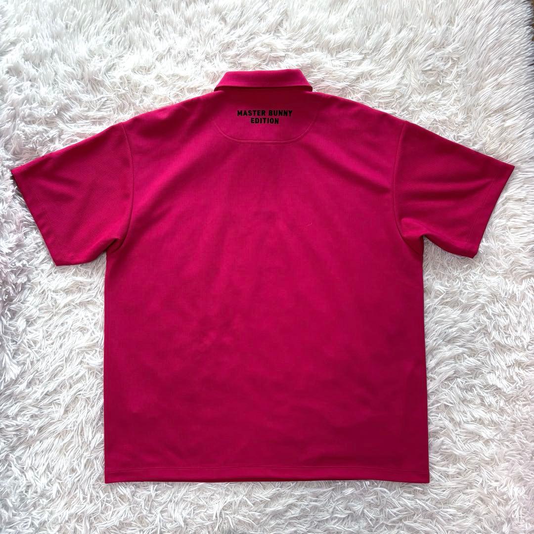 最新作 マスターバニーエディション パーリーゲイツ ポロシャツ ピンク 襟付き