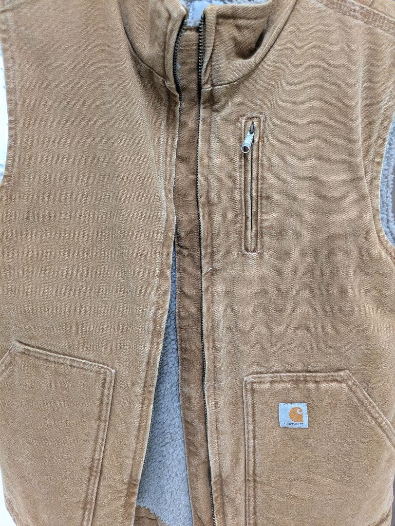 【希少サイズS】carhartt ダックベスト カーハート ユニセックス レア