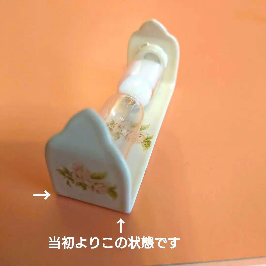 imane イマン ダイアナローズ★砂時計 スプーン パスタメジャー 廃盤 花柄