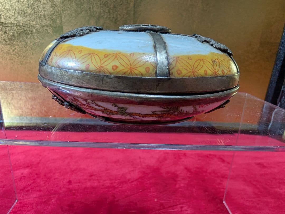 古美術　唐物　小物入れ 春画