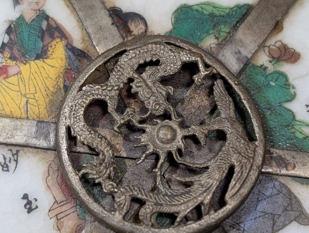 古美術　唐物　小物入れ 春画