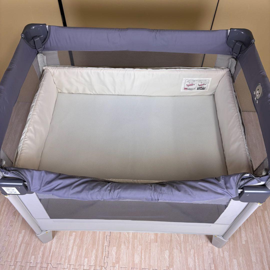 極上クリーニング済　☆美品☆　アップリカ　ココネル　エアー　AB　グレーベアー