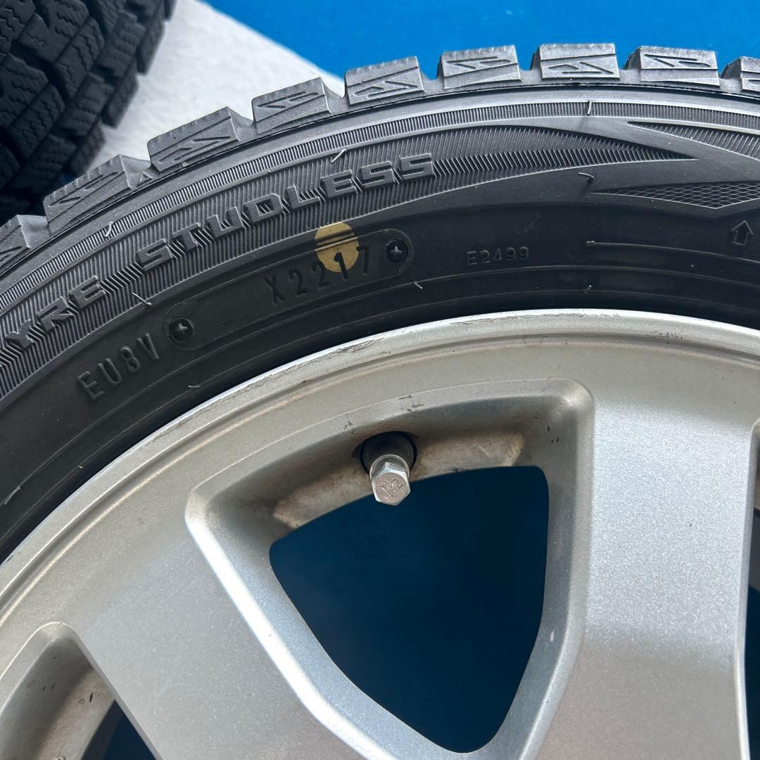 ダイハツ純正アルミホイール１４インチスタッドレスタイヤ４本セット送料込