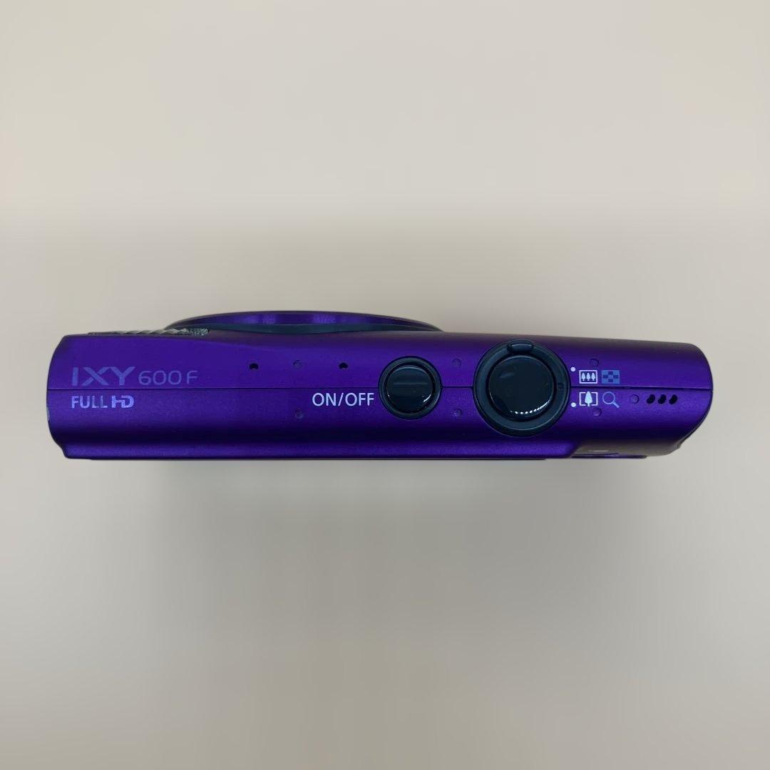 【美品】【即購入OK】Canon IXY 600F デジタルカメラ パープル