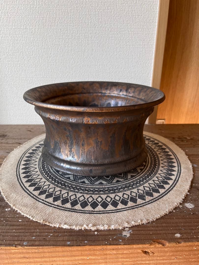 【新品未使用】鉢　陶器　中川智治