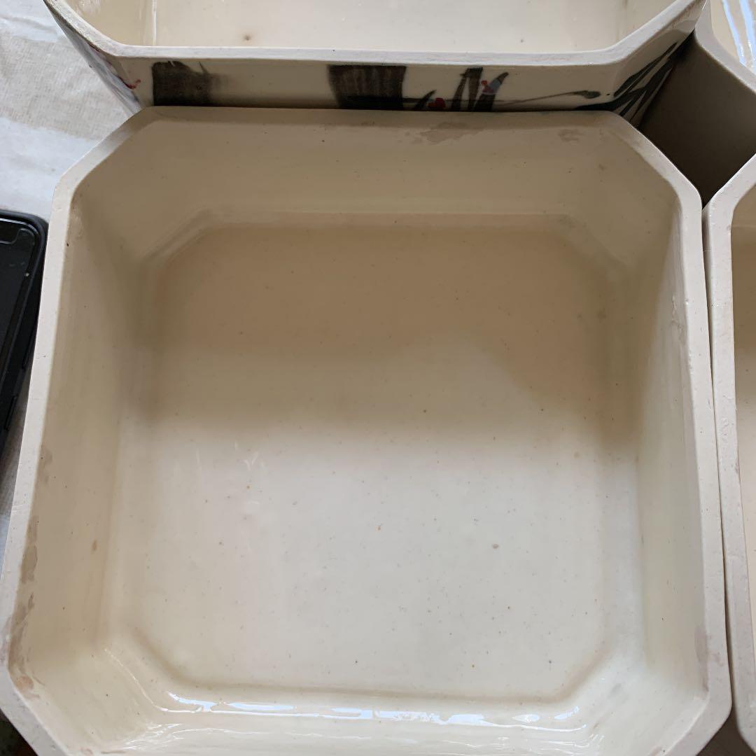 骨董品　陶器　重箱