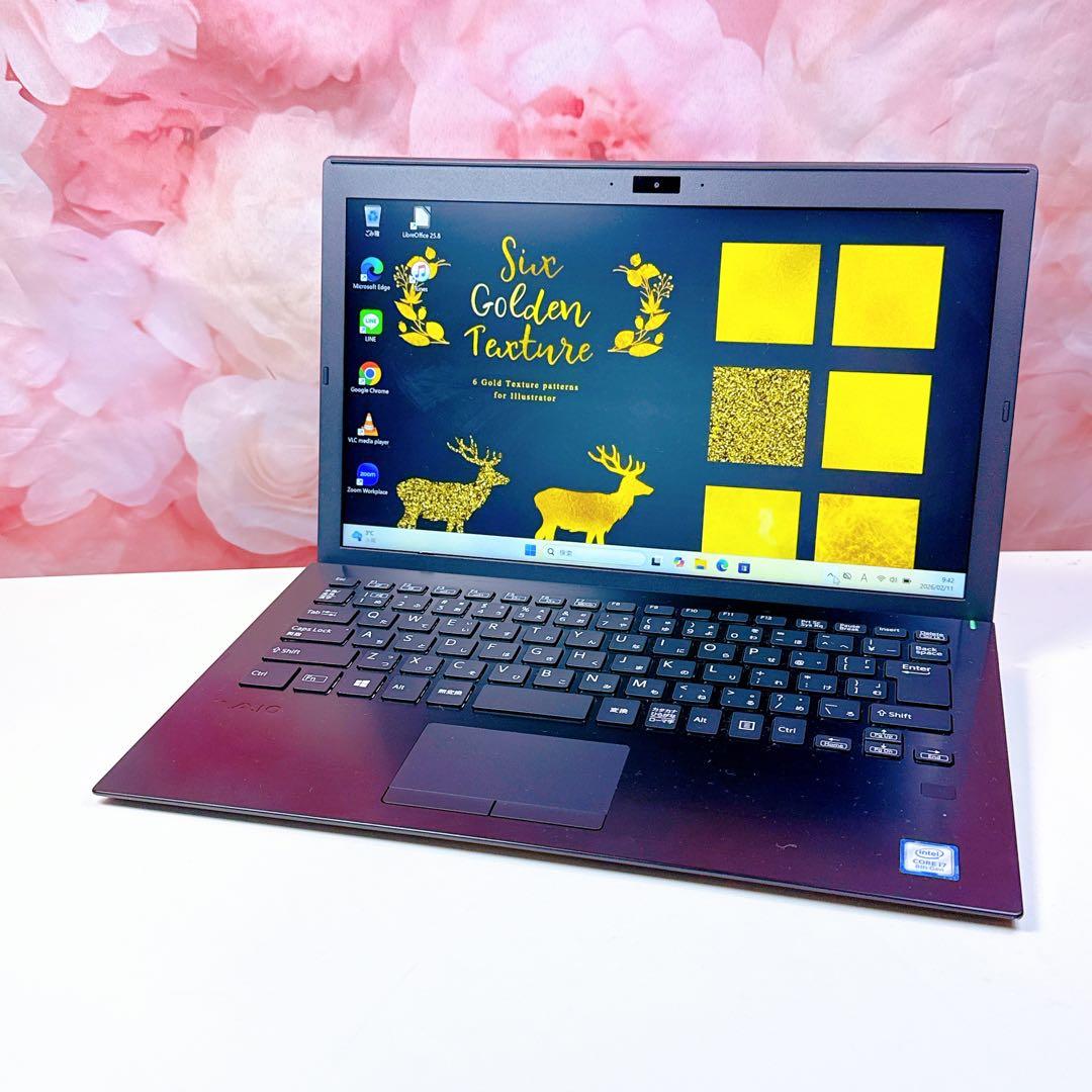 緊急入荷❤️8世代corei7❤️16GB SSD✨windows11ノートパソコン