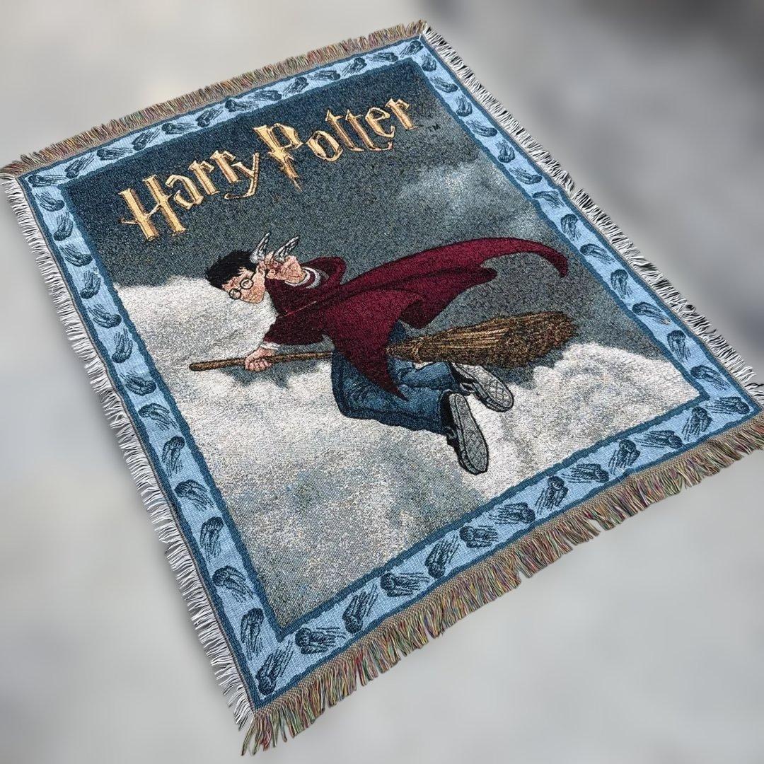 ハリーポッター　ブランケット　マルチカバー　ソファーカバー　ラグ　150x123