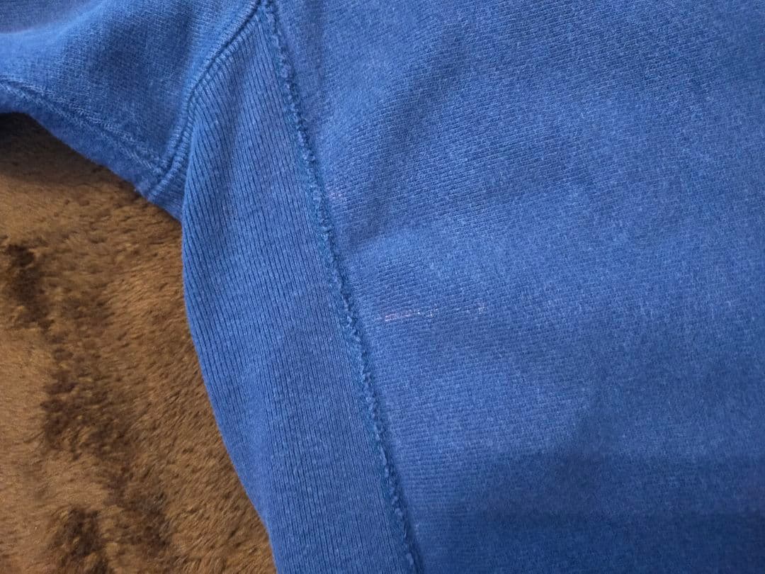 90sChampionリバースウィーブ ナス紺スウェット XL