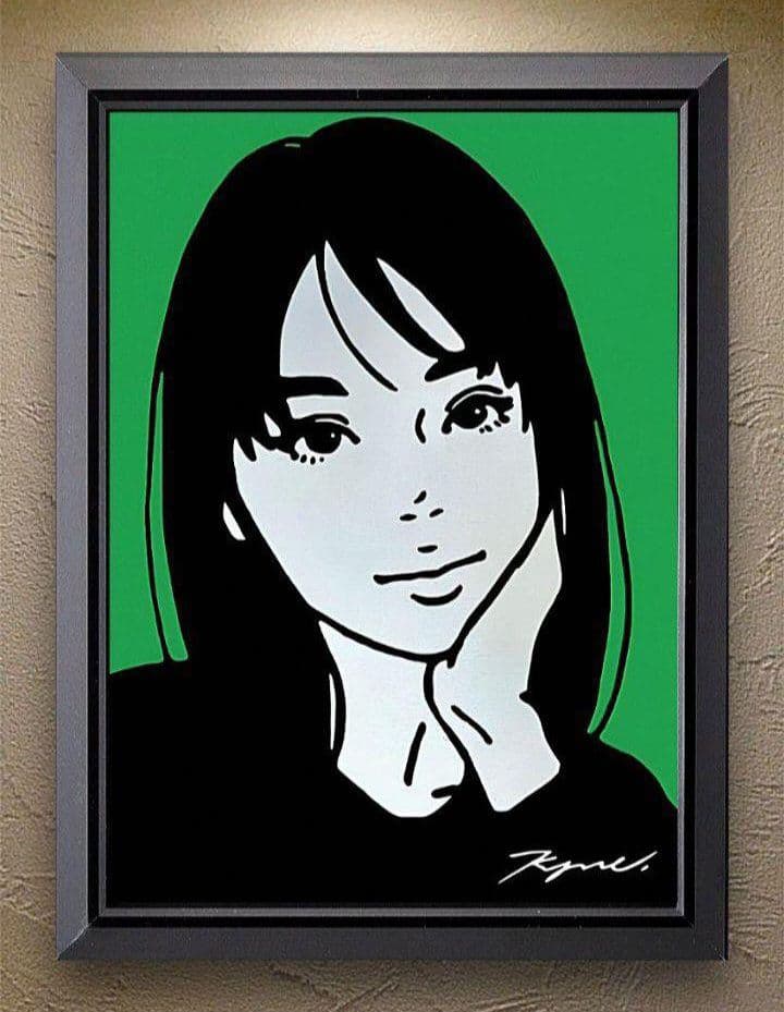 kyne・キネ / アート【A4 サイズ写真ポスターフレーム付き６点セット】