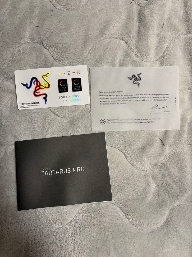 Razer Tartarus Pro ゲーミングキーパッド