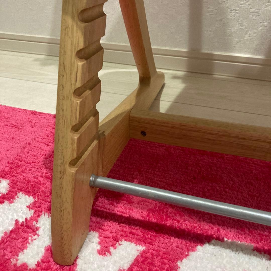 大和屋 すくすくチェアスリムプラス テーブル＆ガード付 ハイチェア ベビーチェア