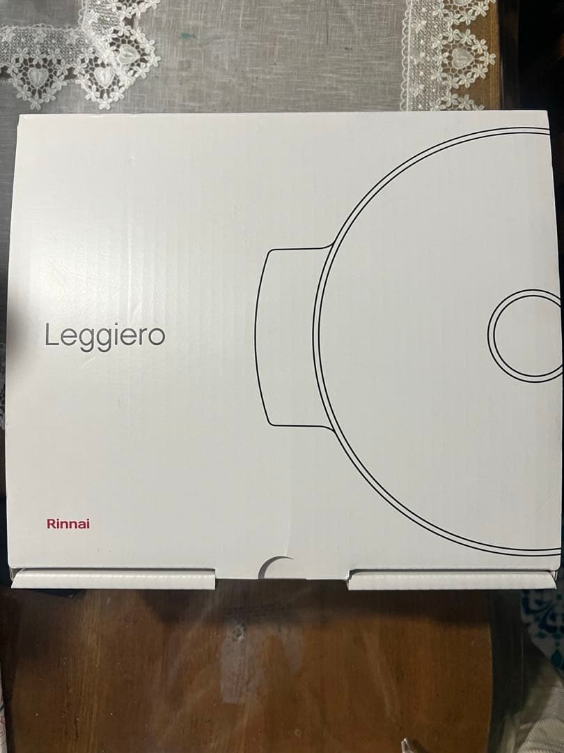 Rinnai＊Leggiero(無水調理鍋)ブラック22cm