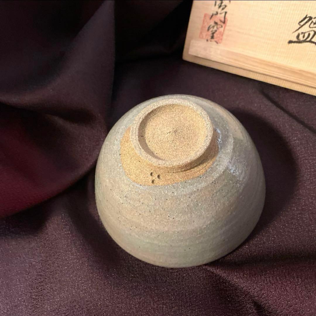 茶道具 ♦︎未使用品♦︎ 唐津茶碗　十四代中里太郎右衛門　唐津焼窯元　共箱有り