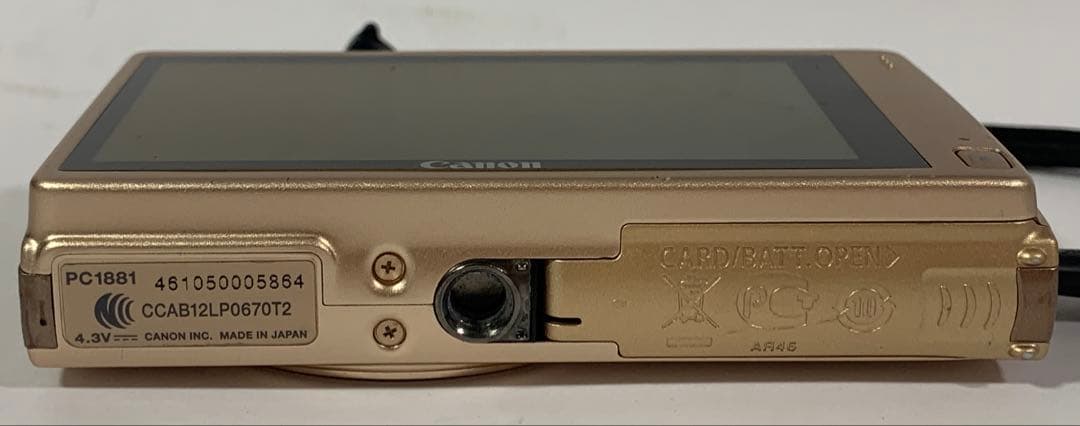 【動作確認済み】Canon IXY 430F ゴールド コンパクトデジタルカメラ