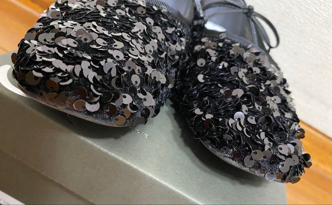 期間限定お値下げ☆SY UNITED ARROWS スパンコール バレエシューズ