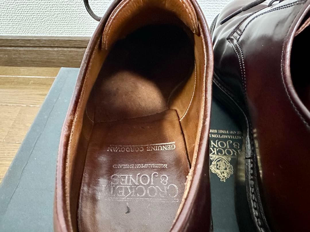 た*し様 【希少】コードバン　CROCKETT&JONES グラスミア　UK7
