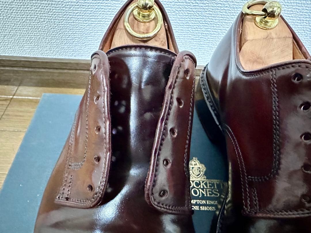 た*し様 【希少】コードバン　CROCKETT&JONES グラスミア　UK7