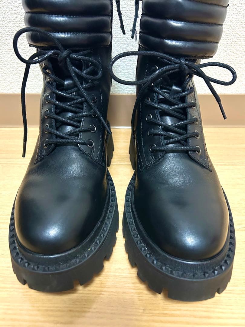 Ash gun スタッズ レースアップ ブーツ 37