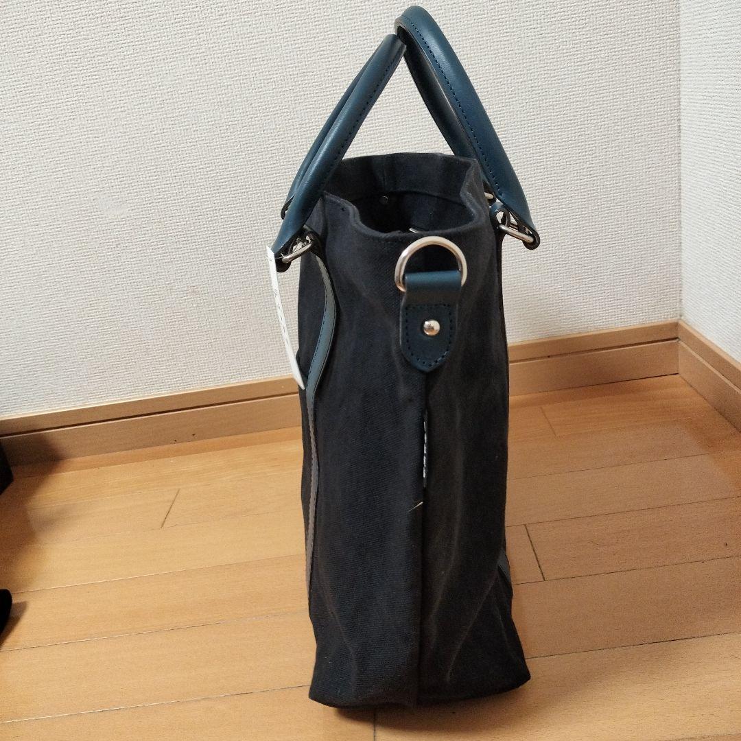 未使用品　日乃本帆布　2wayビジネスショルダーバッグ　トートバッグ