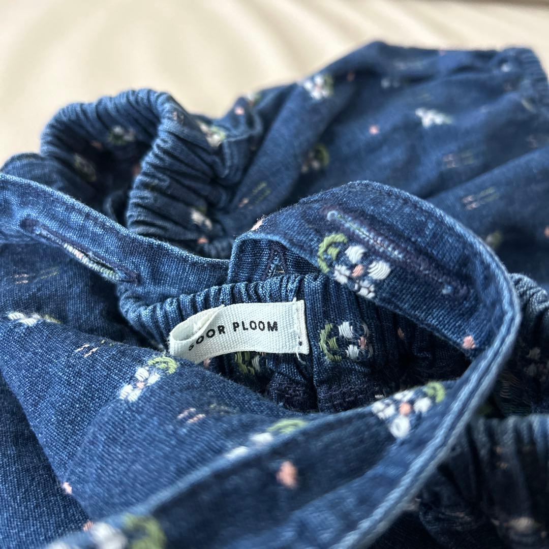 ロンパース・カバーオール soor ploom Oona Romper Embroidered Denim